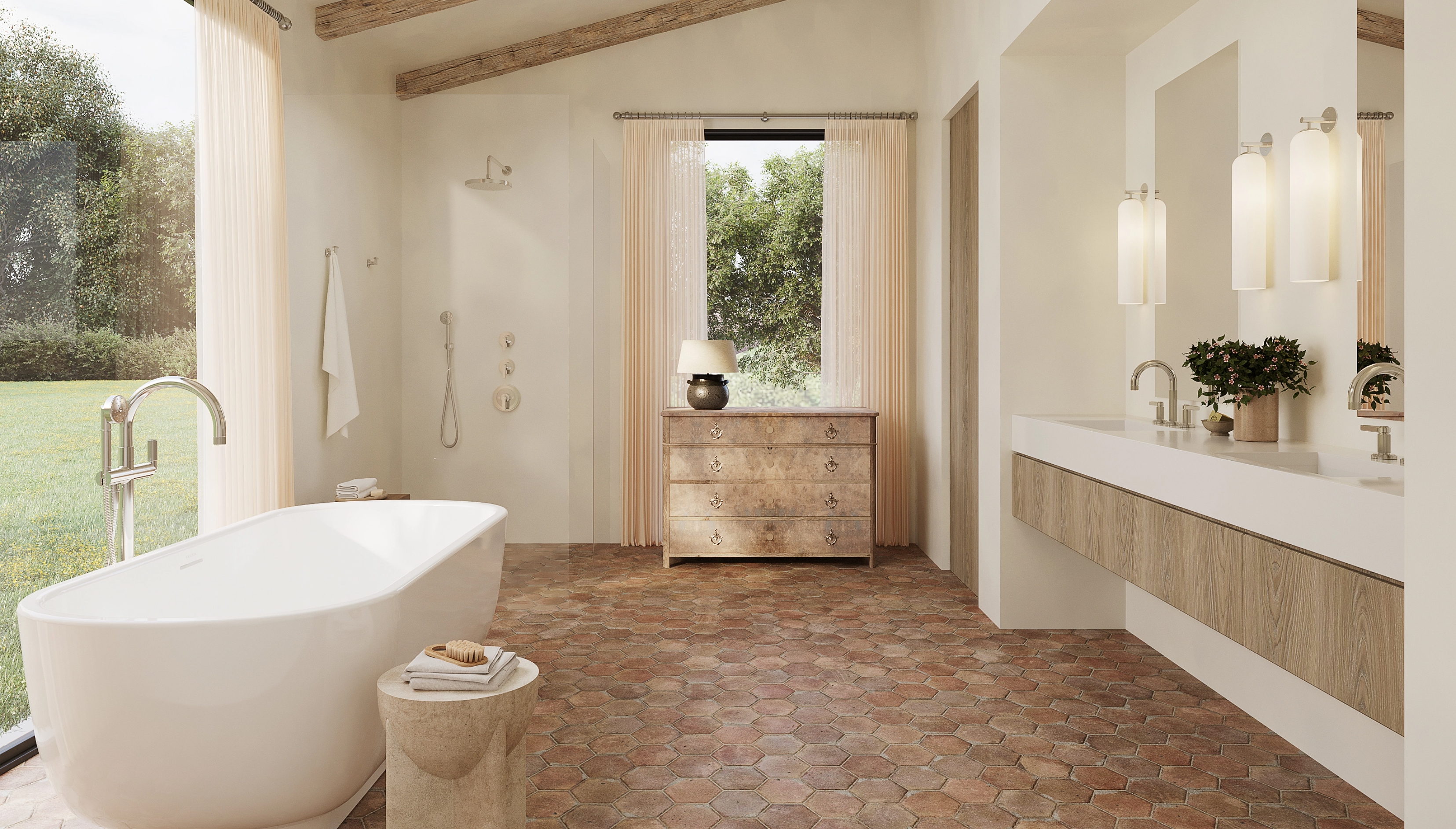 Kallista Vir Stil Collection Primary Bath View1 HD@2X